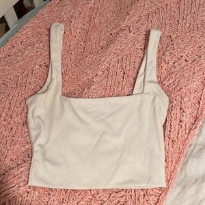 square neck tank